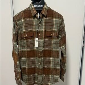 Polo Ralph Lauren Plaid Shirt - Brown and Green